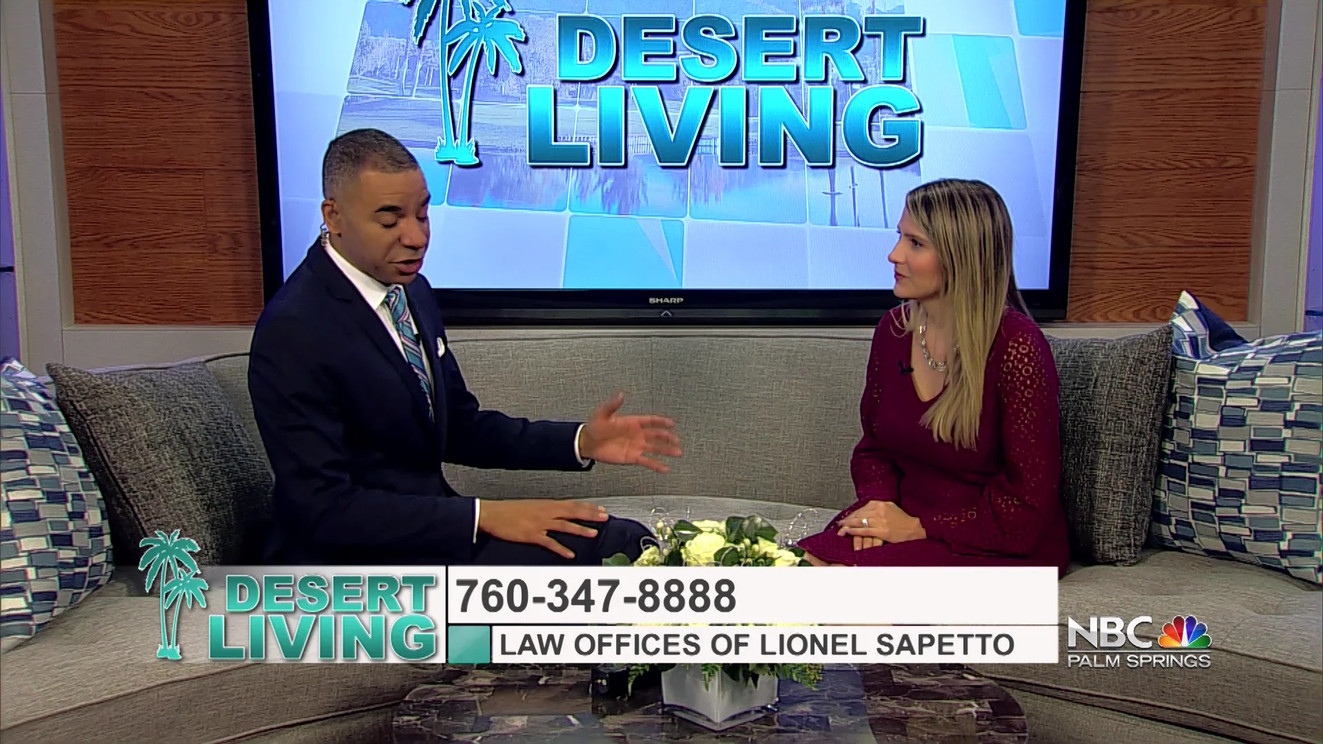 Adriana Sapetto Law Offices of Lionel Sapetto Desert Living Show