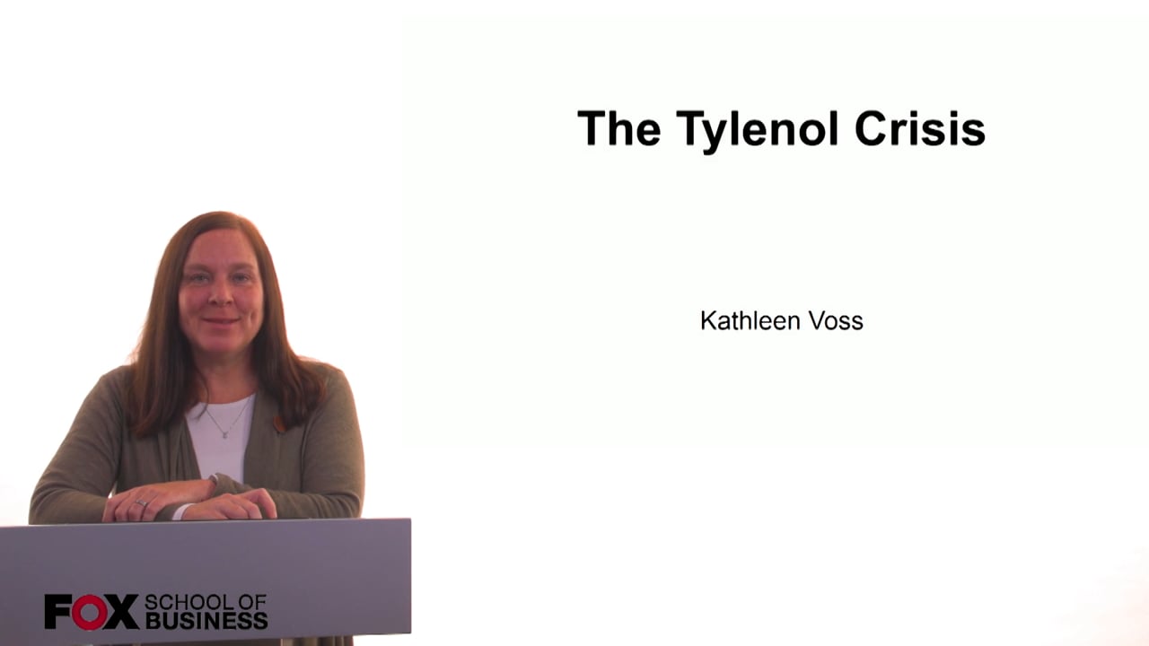 The Tylenol Crisis