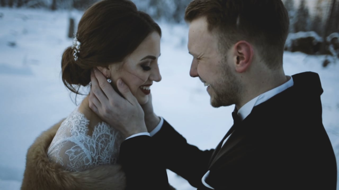Asia + Patryk / zimowa sesja / blackheartfilm.pl