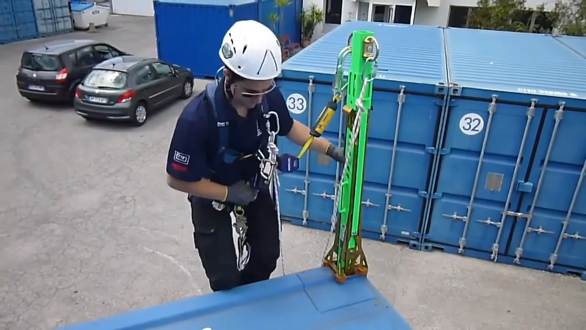 3M DBI SALA ISO Container Fall Arrest Post Installation Video (1) on Vimeo