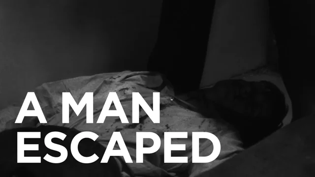 A Man Escaped  (1956) by Robert Bresson. This is the best prison