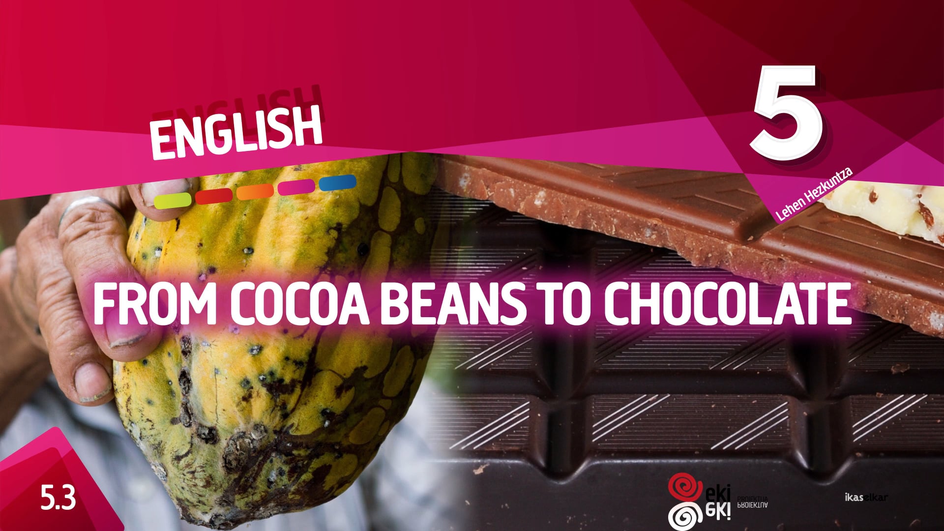 From cocoa beans to chocolate