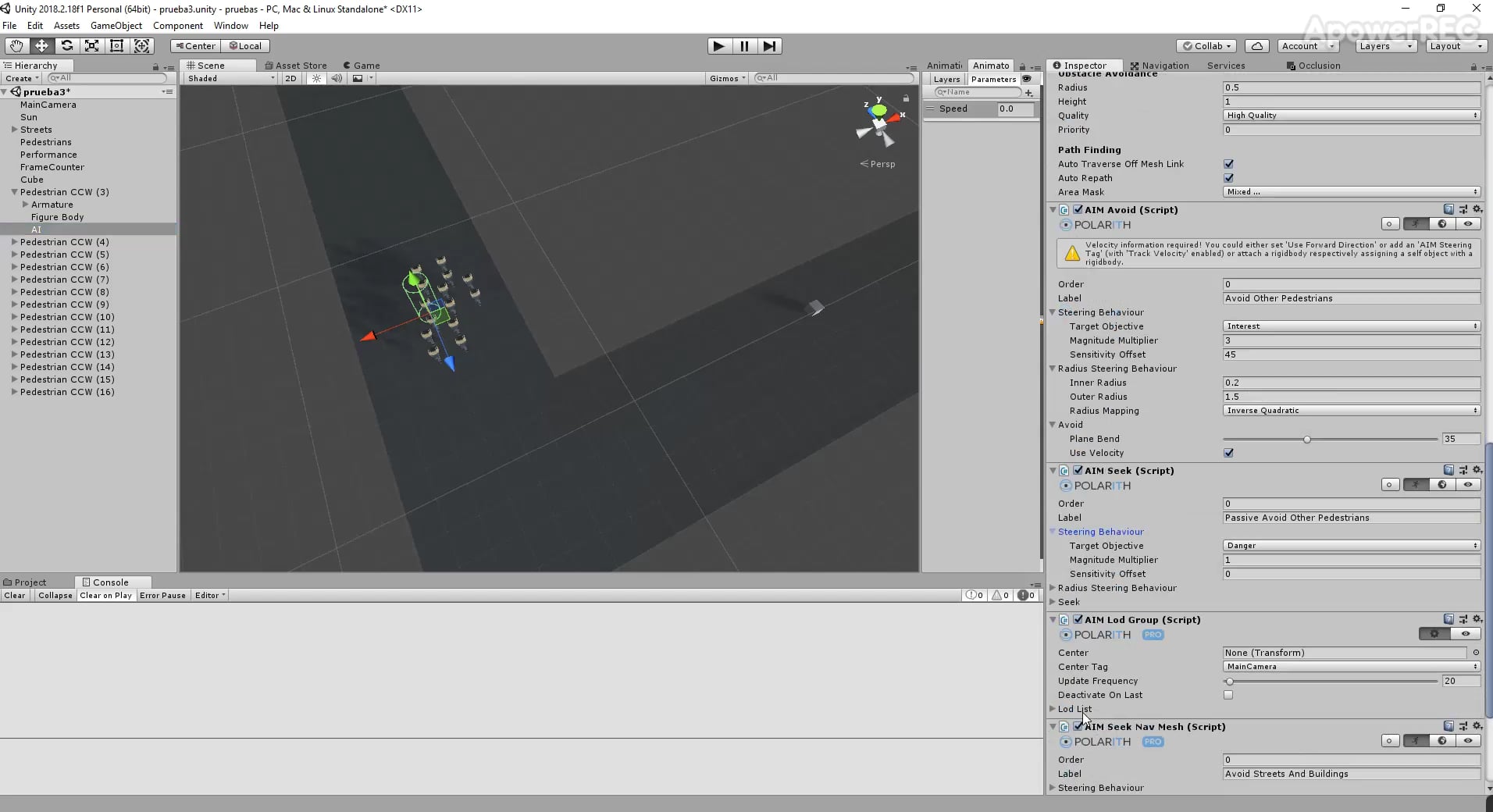 example on Vimeo