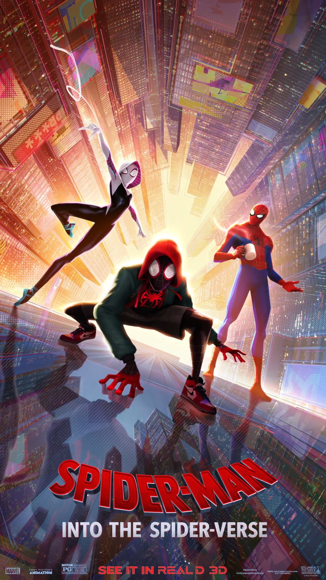 RealD 3D | Spider-Man: Into the Spider-Verse - Motion Poster 9x16