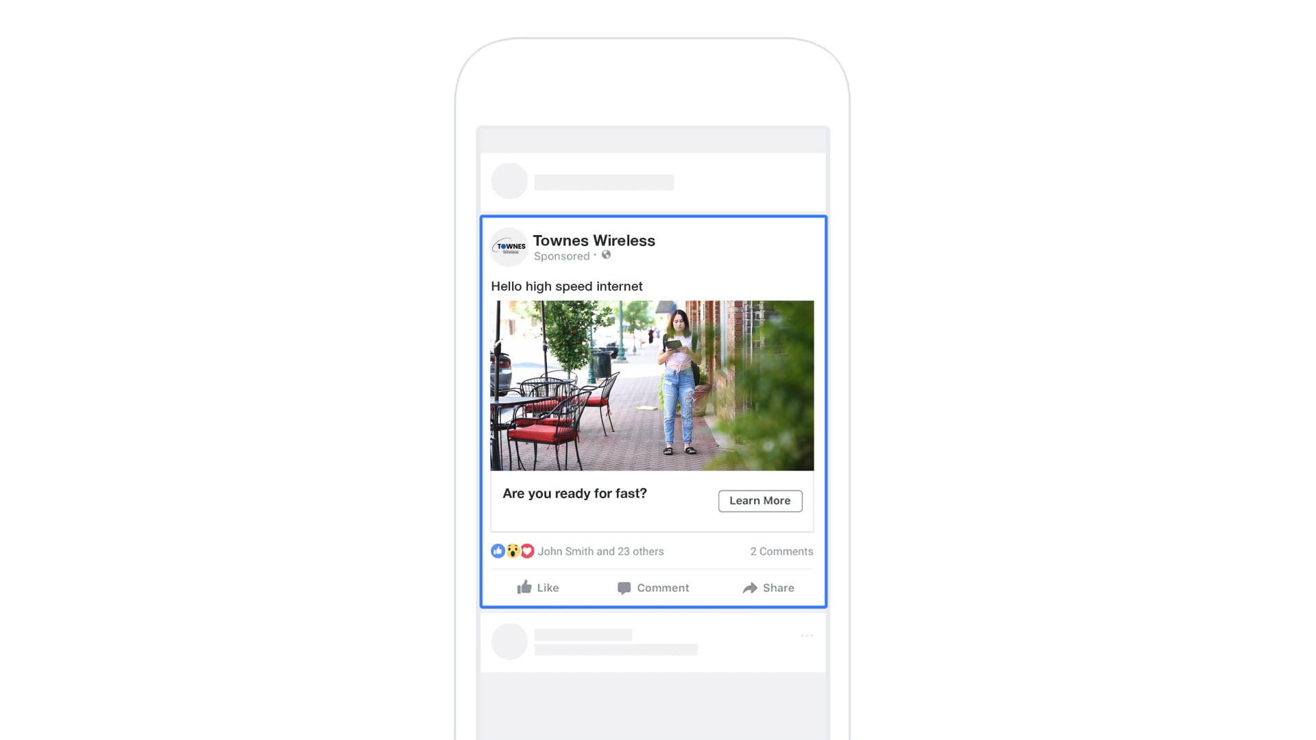 Townes Wireless | FB Ad