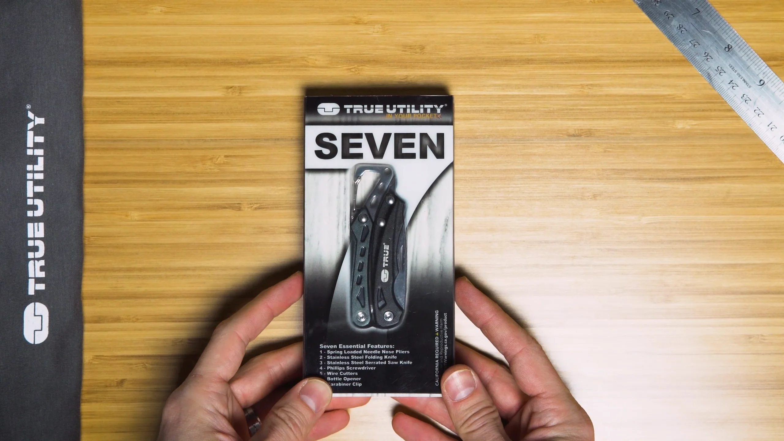 True Utility Product Briefing: SEVEN - 7-in-1 Pocket Knife on Vimeo