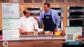 Davison Designed Nonstick Miracle Meatloaf Pan on QVC
