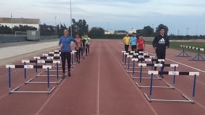 L'atleta Aitana Radsma participa en una concentració a Múrcia