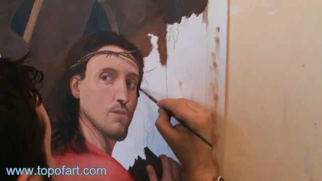 16th century Italian School | Christ Carrying the Cross | Painting Reproduction Video | TOPofART