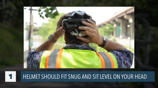 Cycling Guide - Helmet Fit - NYBC, NHTSA, & GTSC