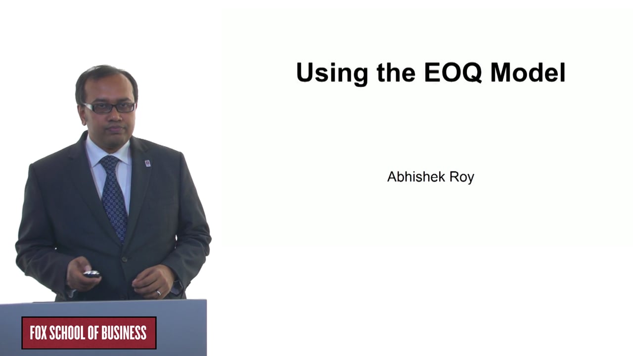 Using the EOQ Model