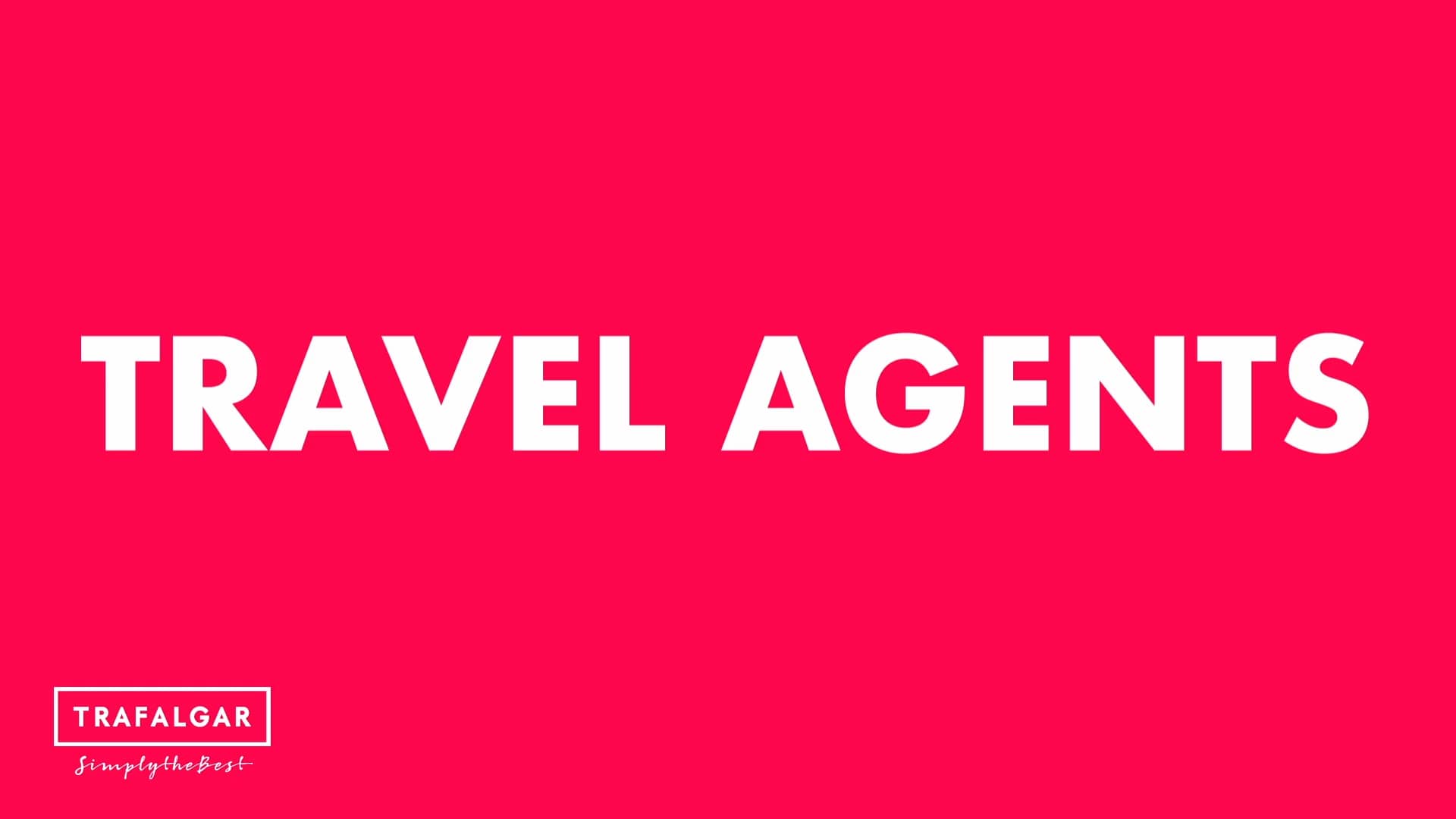 AgentsFirst Trafalgar Travel USA on Vimeo