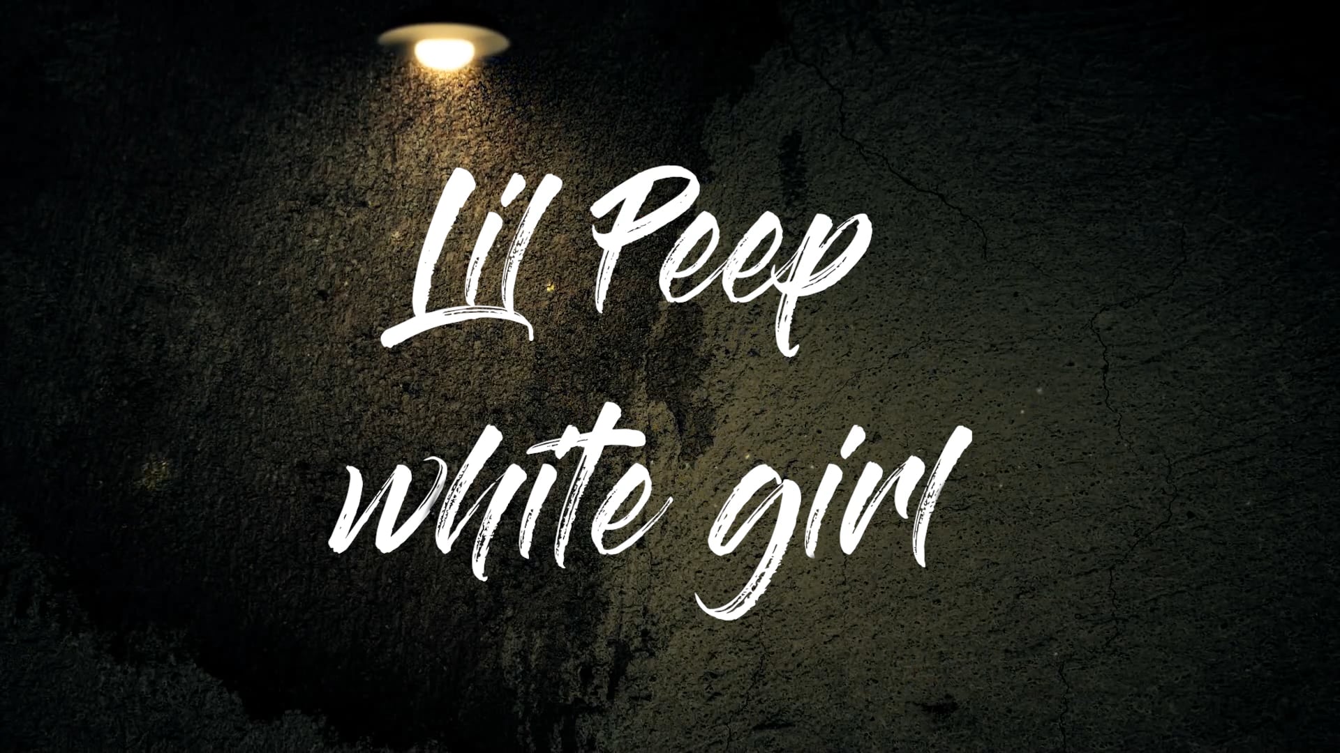 Lil Peep - White Girl (Lyrics) on Vimeo