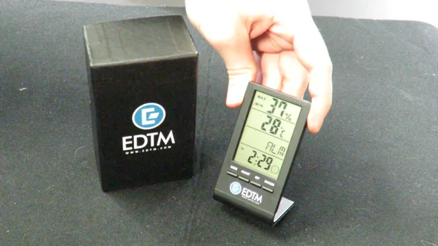 E04-019 Digital Indoor / Outdoor Thermo-Hygrometer Thermometer Measure –  Gain Express