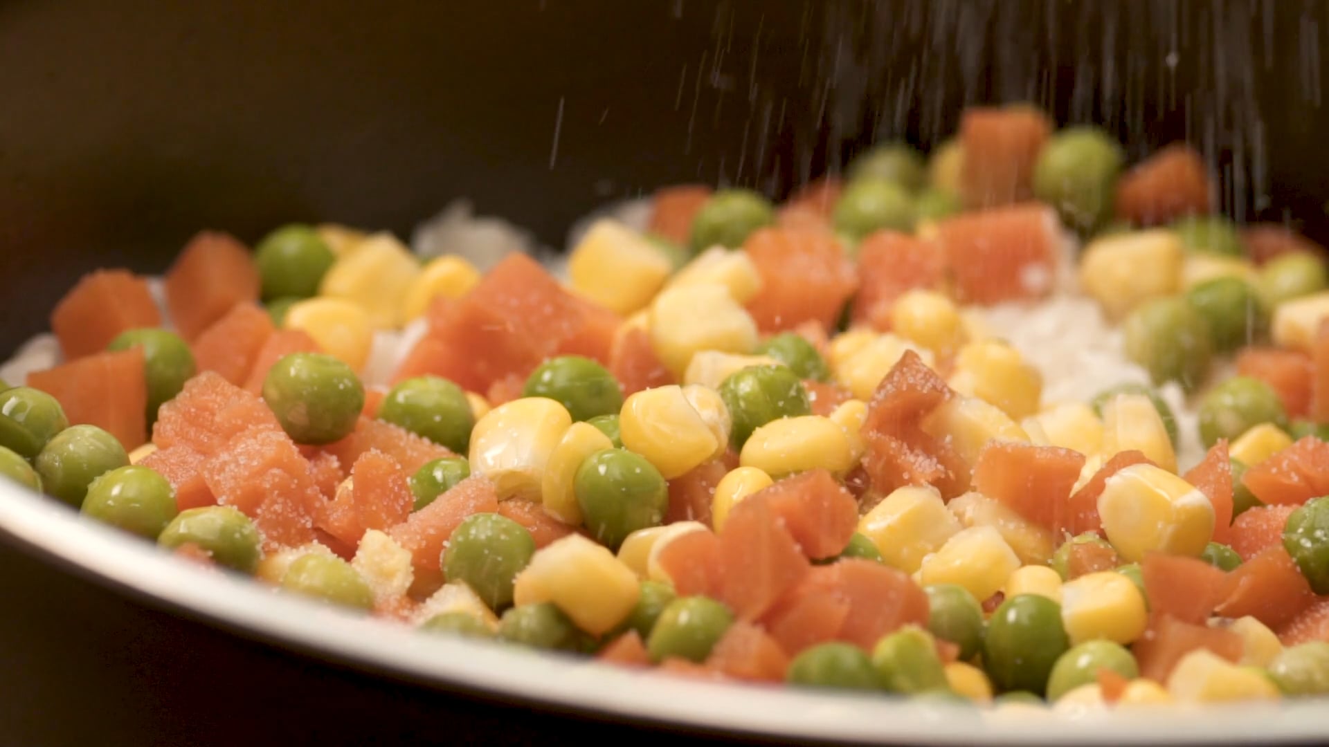 Rice meal with Ona Vegetable Oil