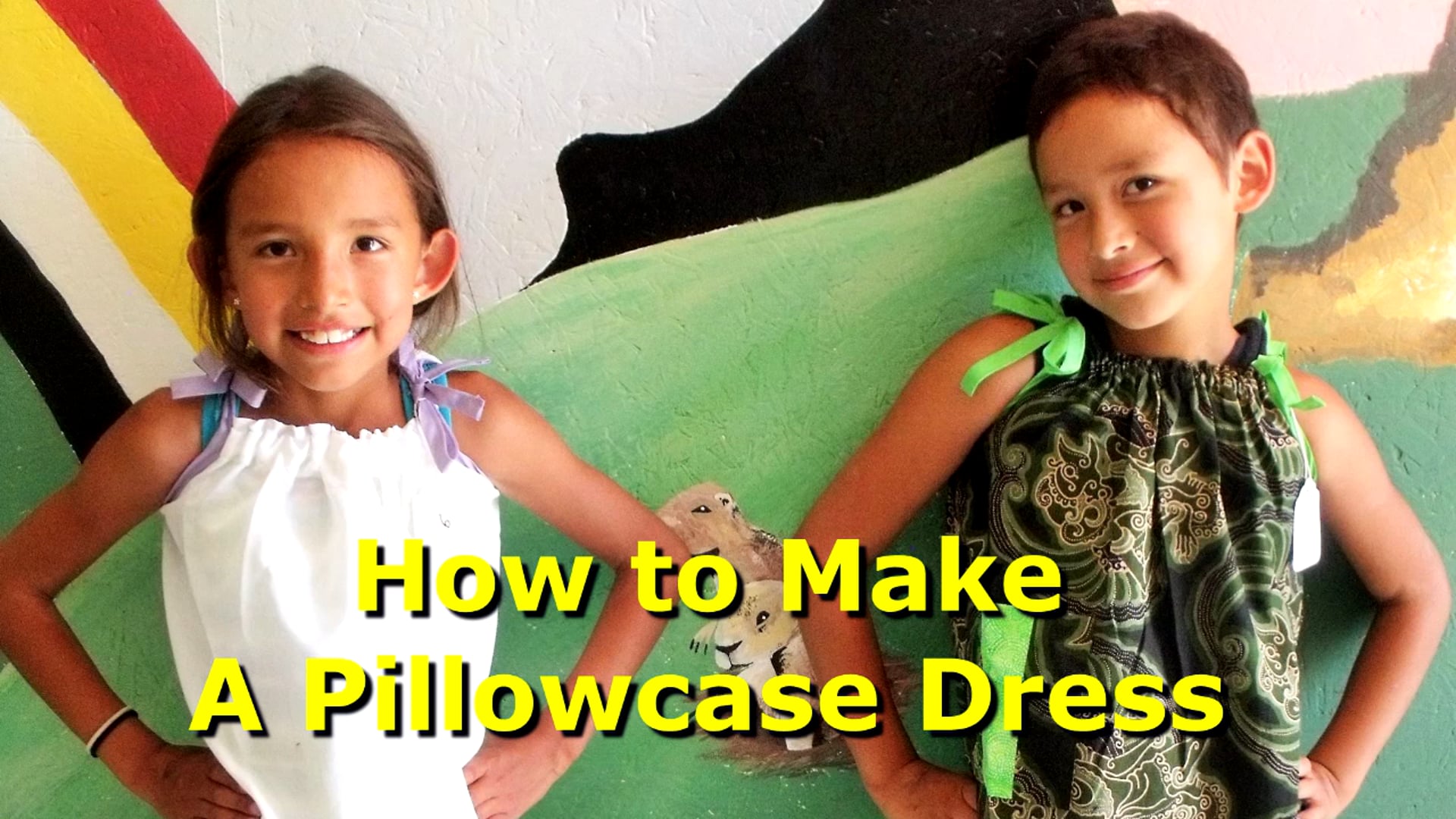 Princess Pillowcase Project Dress Making