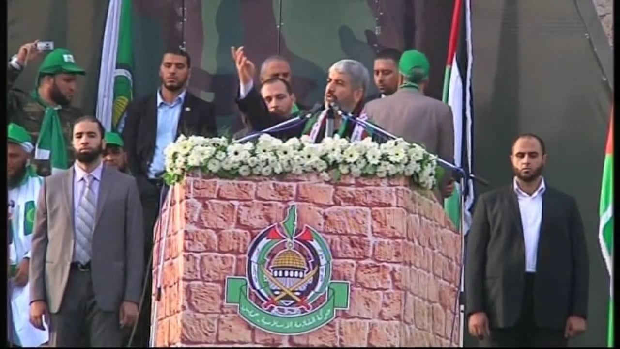 Channel 4 News  - Interview with Hamas leader Khaled Meshaal on Palestine, Israel and Syria