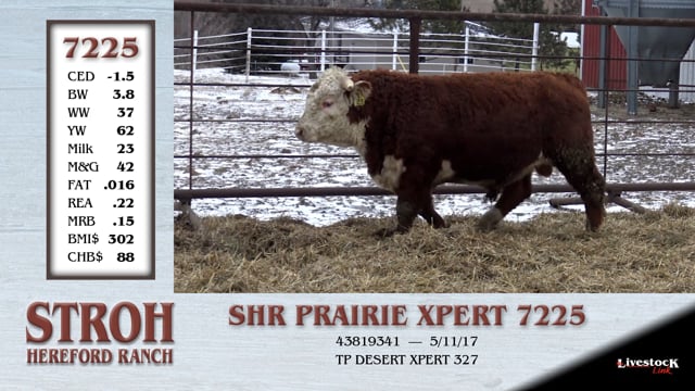 Lot #7225 - SHR PRAIRIE XPERT 7225