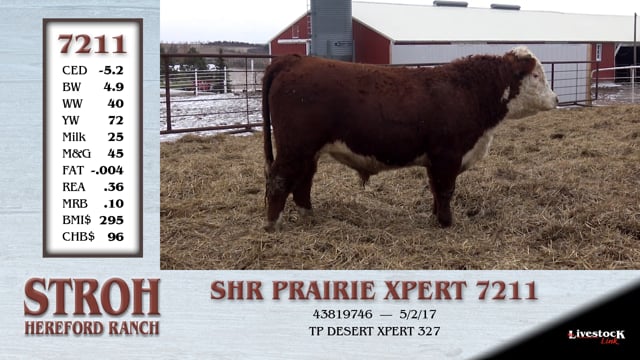 Lot #7211 - SHR PRAIRIE XPERT 7211