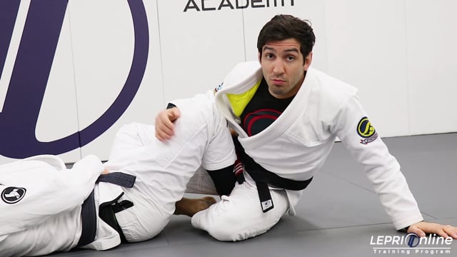 Straight Ankle Lock Defense from One Leg X to Side Control