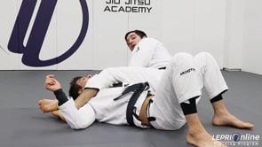 Knee Cut Pass Defense to Monoplata Submission