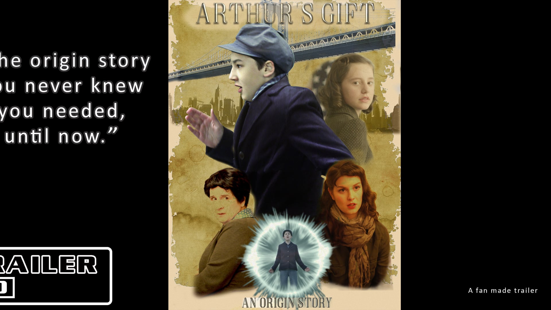 Arthur's Gift: An origin story - TRAILER - Fan Film (2019)