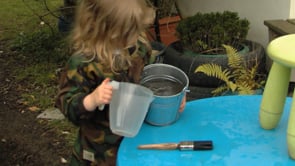 Watch Erin explores with water - 2