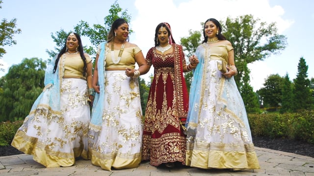 Still from Michael & Natalie same day edit by Happy Soul Films, Toronto wedding videographers