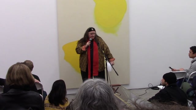 CA Conrad at Karma Gallery 1 13 19