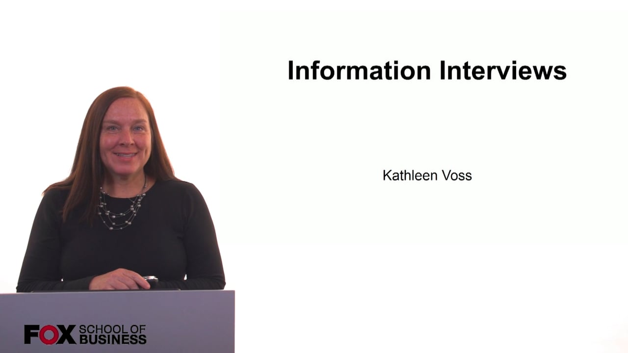 Information Interviews