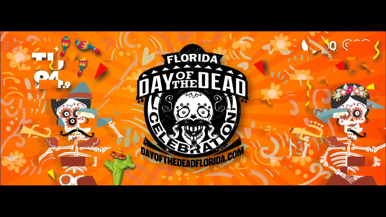 Dia De Los Muertos - LED truck video loop