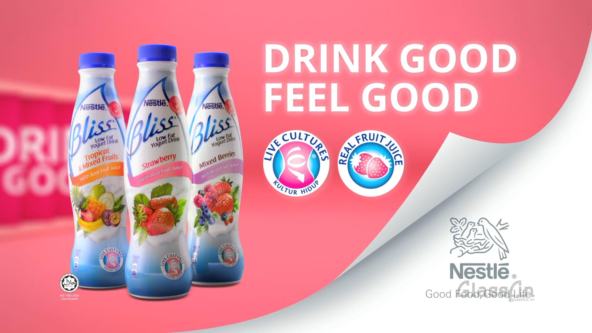 Nestlé Bliss Yogurt Drink Drink Good, Feel Good on Vimeo