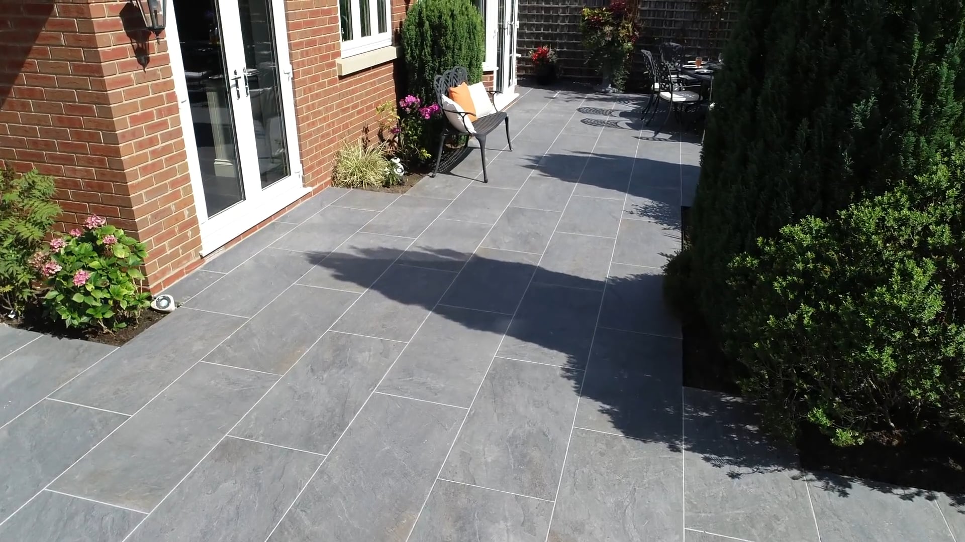 Pavestone - Pavestone Dolomite Grey Porcelain Patio Paving (Garden One ...
