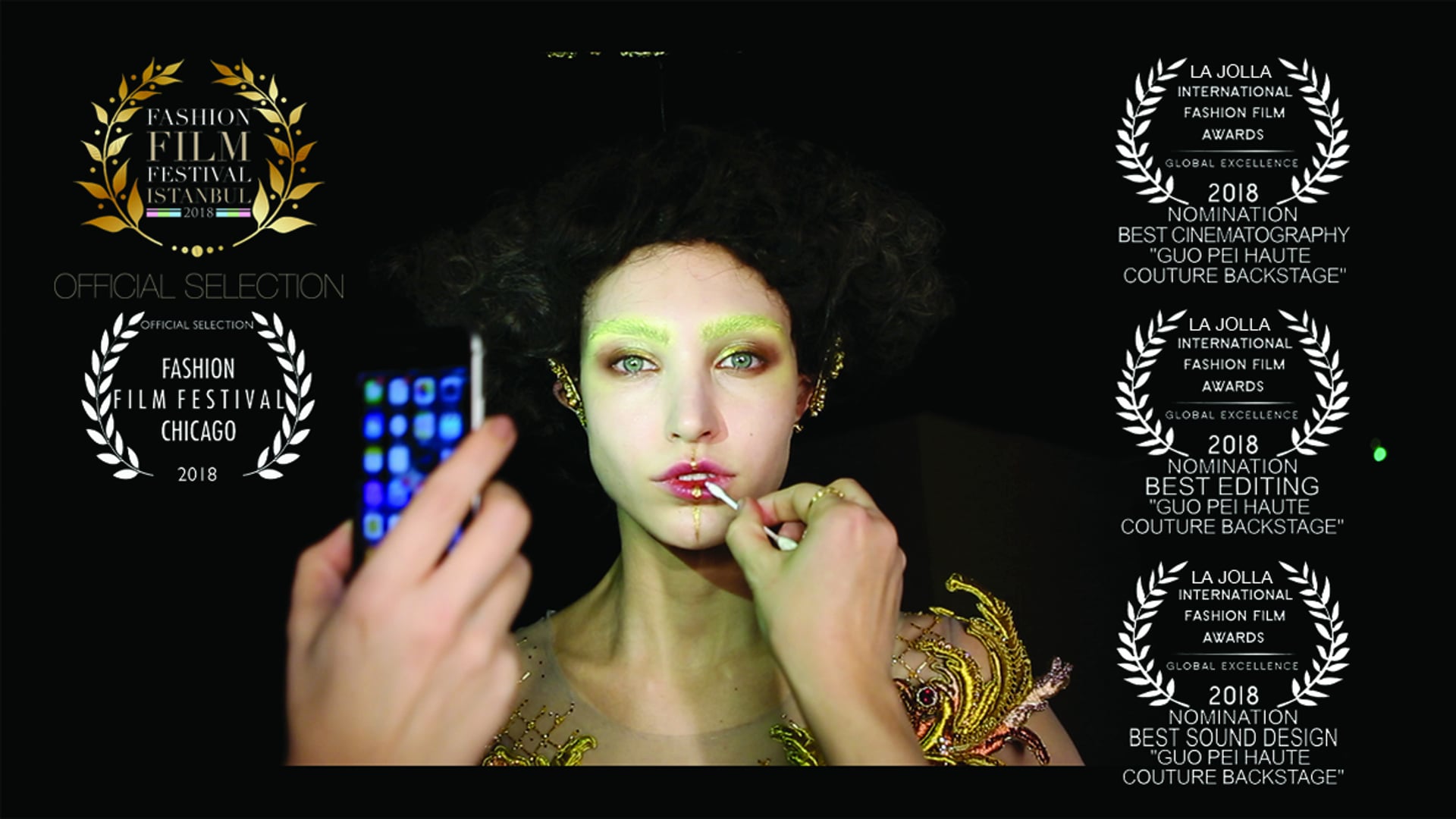 Guo Pei  Back Stage Fashion film