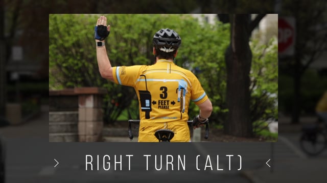 NY Cycling Guide - Signaling - NYBC, NHTSA & GTSC