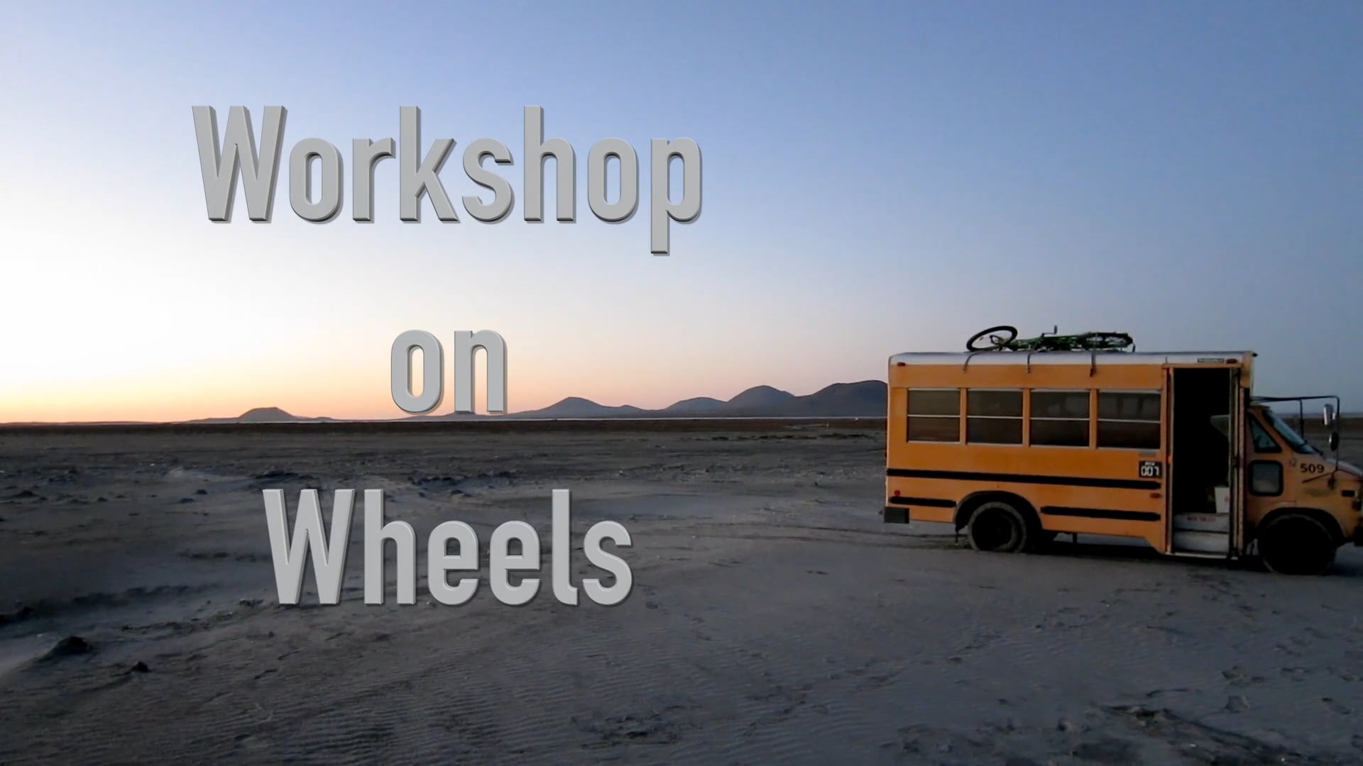 Workshop on wheels
