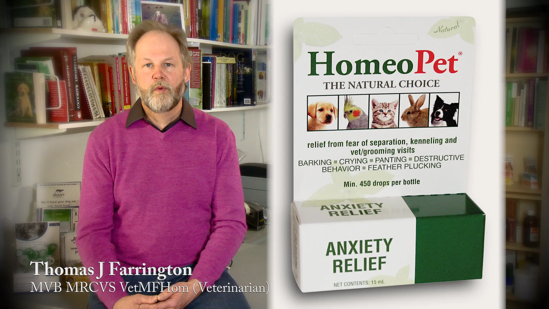 ANXIETY RELIEF - HomeoPet