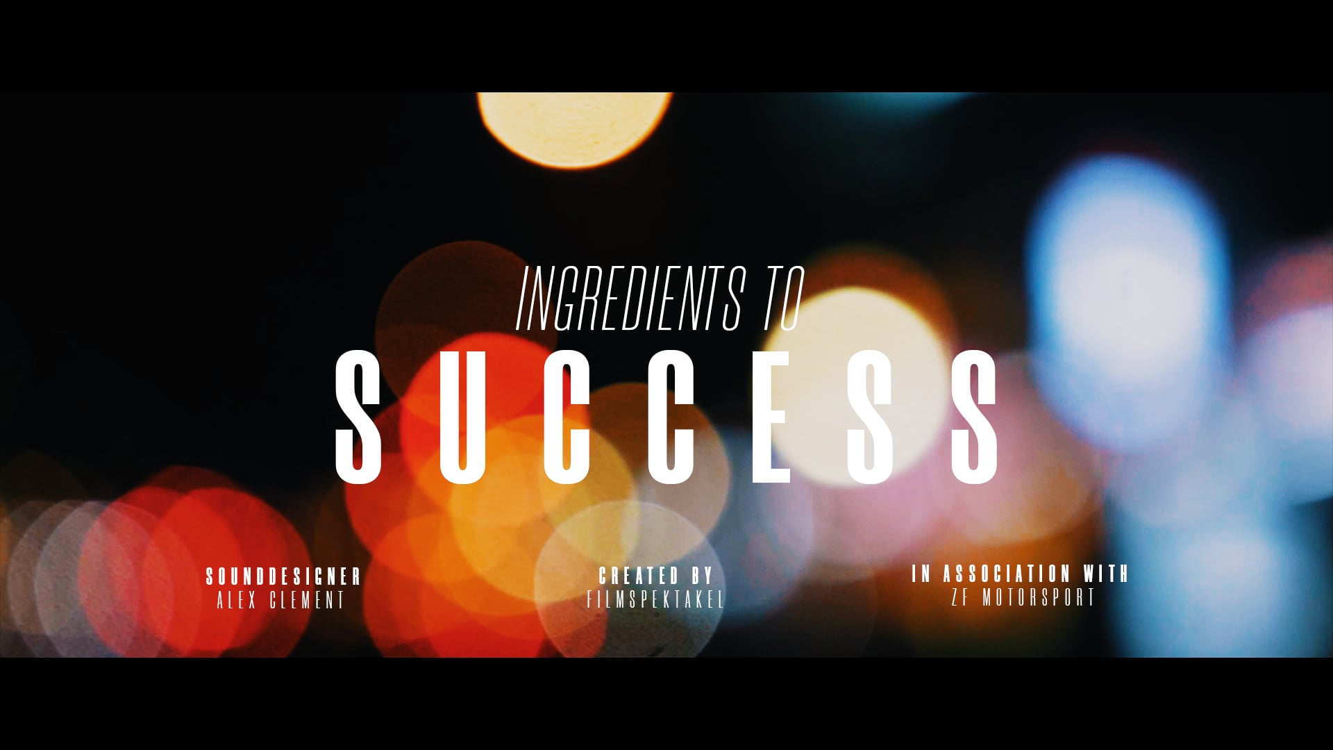 Ingredients to Success