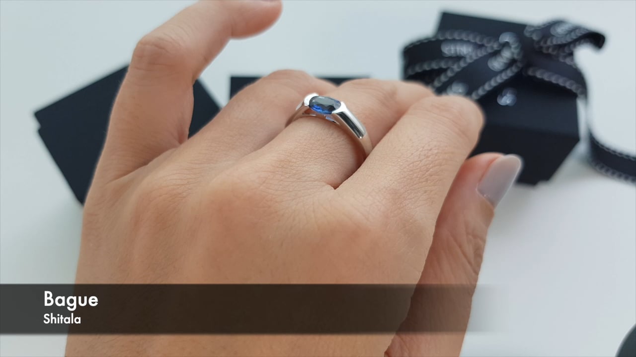 Anello Shitala, oro bianco | Gemperles