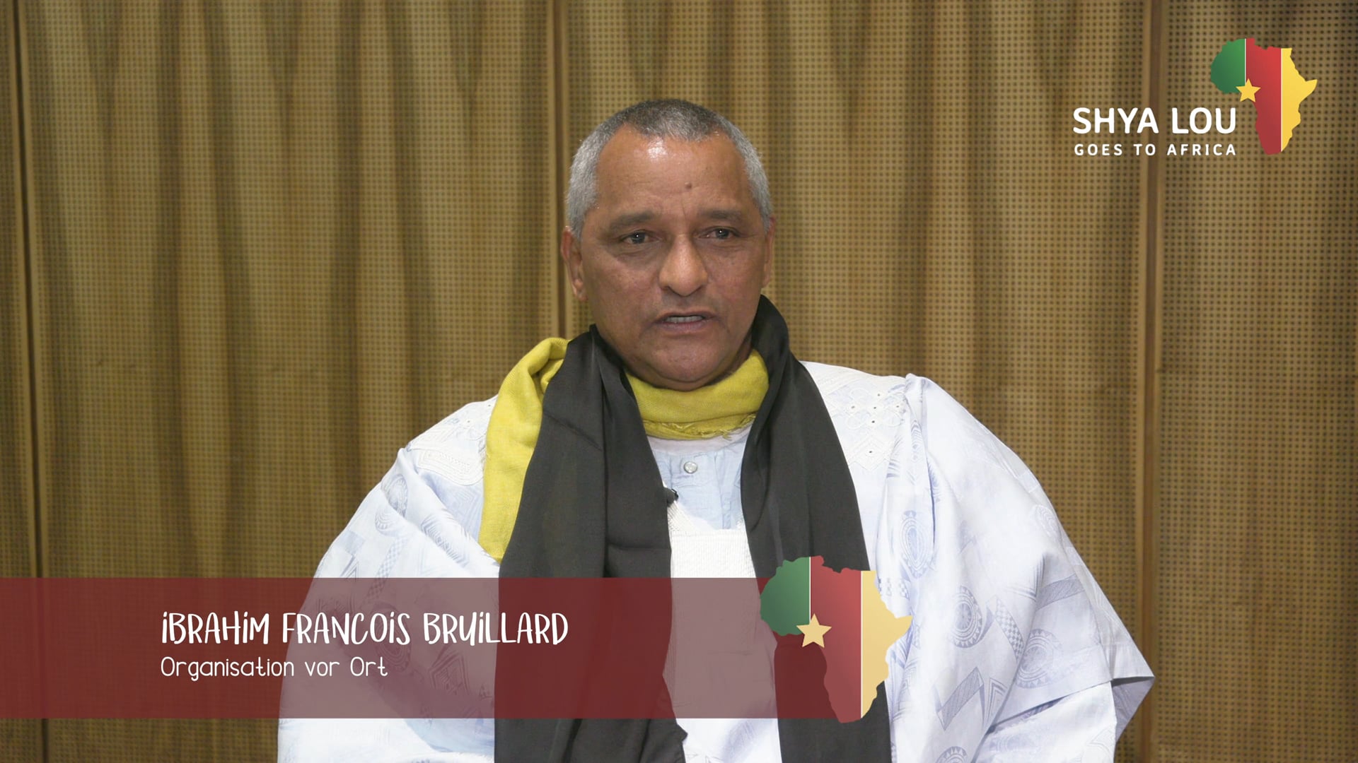 Shya Lou goes to Africa – Testimonial Ibrahim Francois Bruillard (fr) – Organisation à Bandrefam