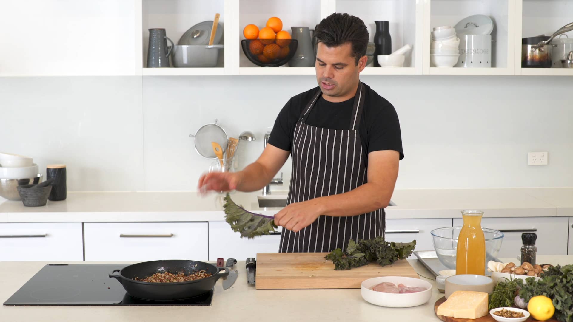 Brown Rice, Chicken and Kale Risotto_v3 on Vimeo
