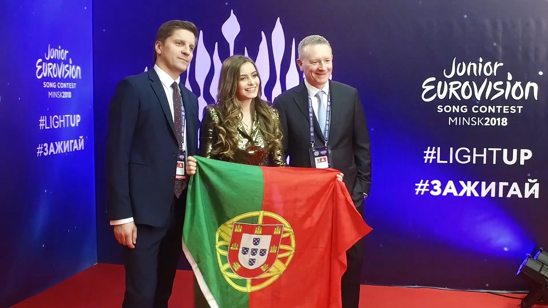 Rita Laranjeira na Cerimónia de Abertura do JESC2018