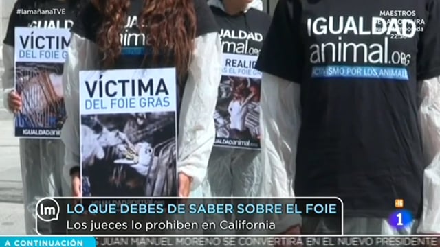 TVE – La crueldad del foie gras