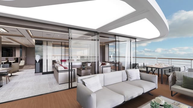 The Owner's Suites  Luxury Cruises aboard The Ritz-Carlton Yacht