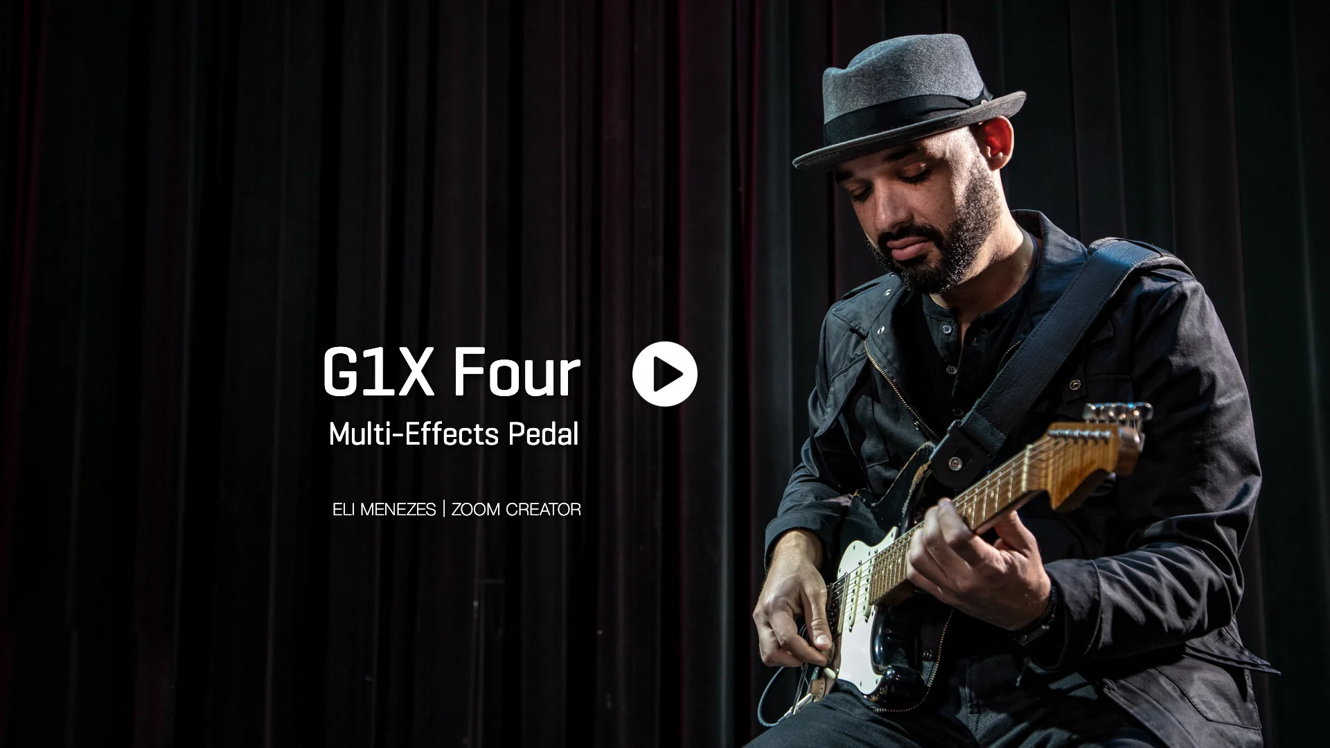 Zoom G1X FOUR Multi-Effects Pedal