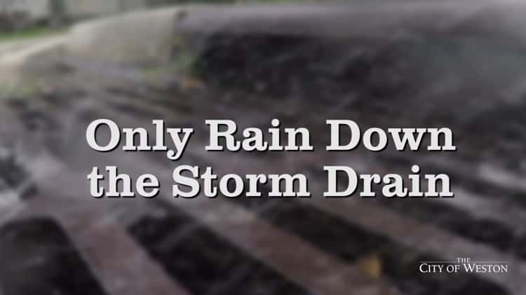 Only Rain Down the Storm Drain PSA on Vimeo