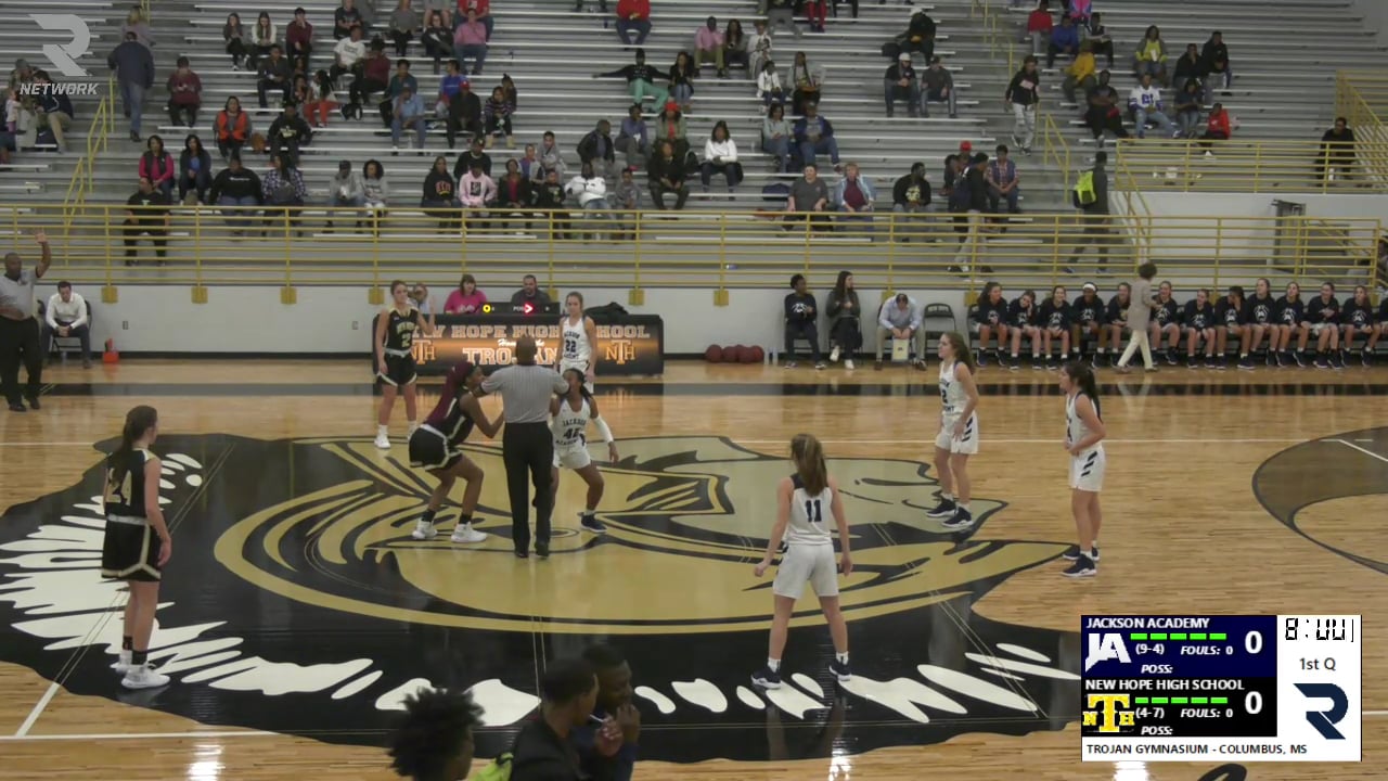 Varsity Girls Basketball-2018-Dec-28-New Hope HS