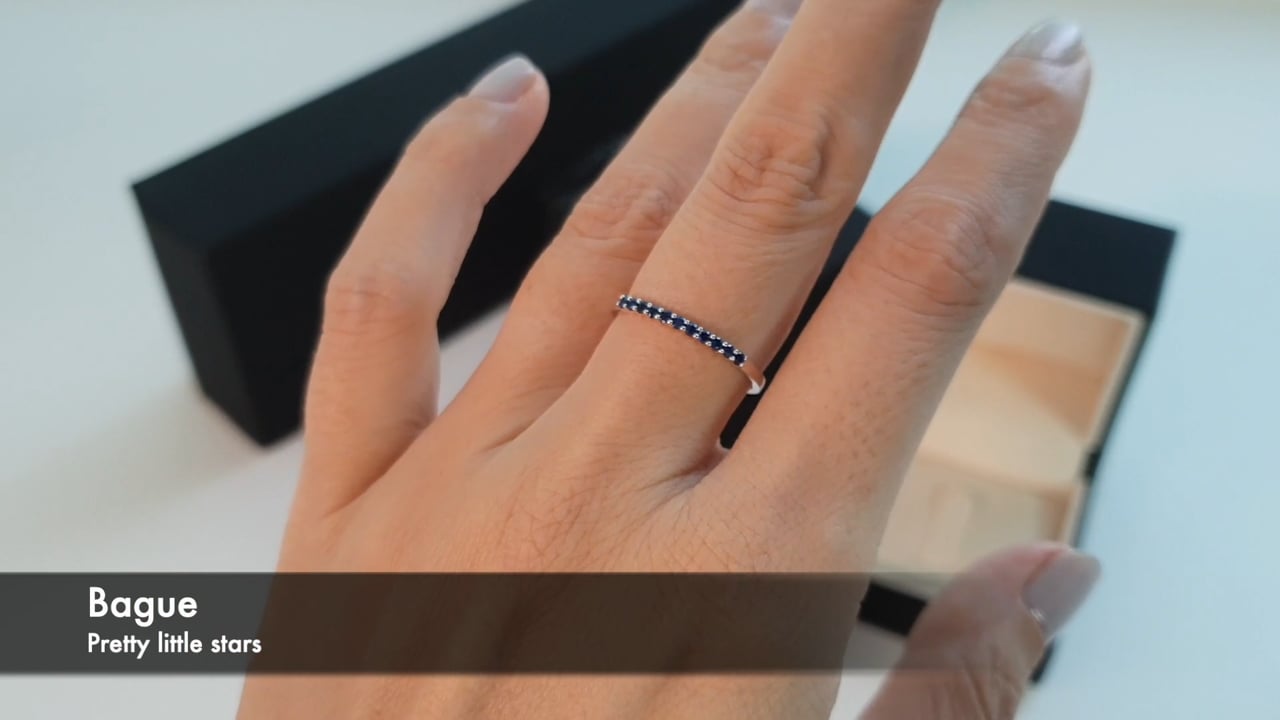 Bague Pretty little stars (1.5mm) 0.20ct - Gemperles