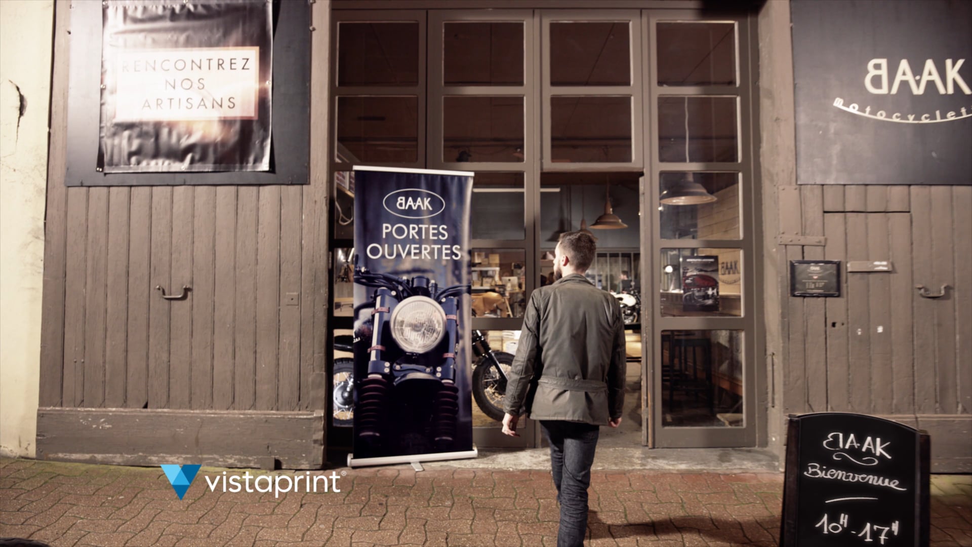 Own the Now with Vistaprint: Baak