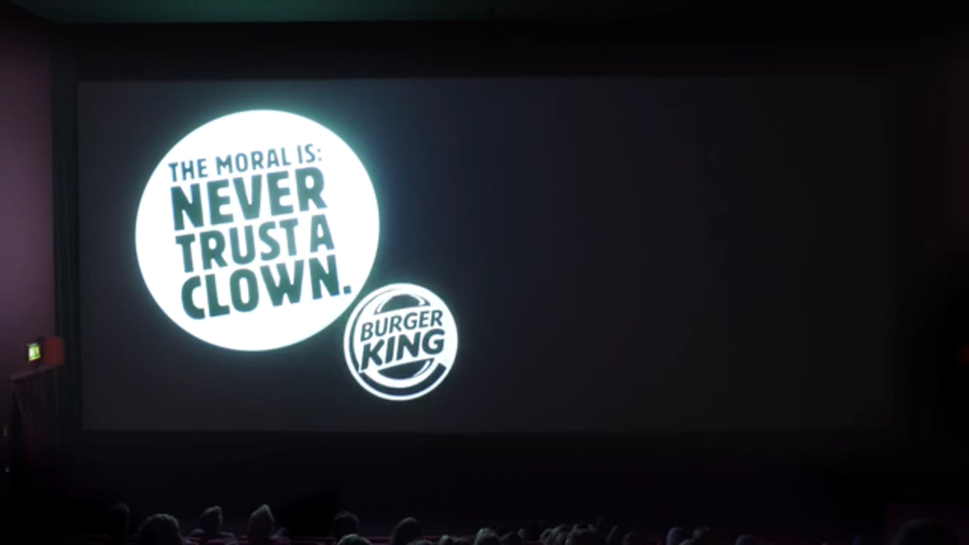 BURGER KING // Never Trust A Clown